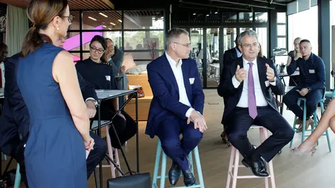 Laurent Alain talking Handover